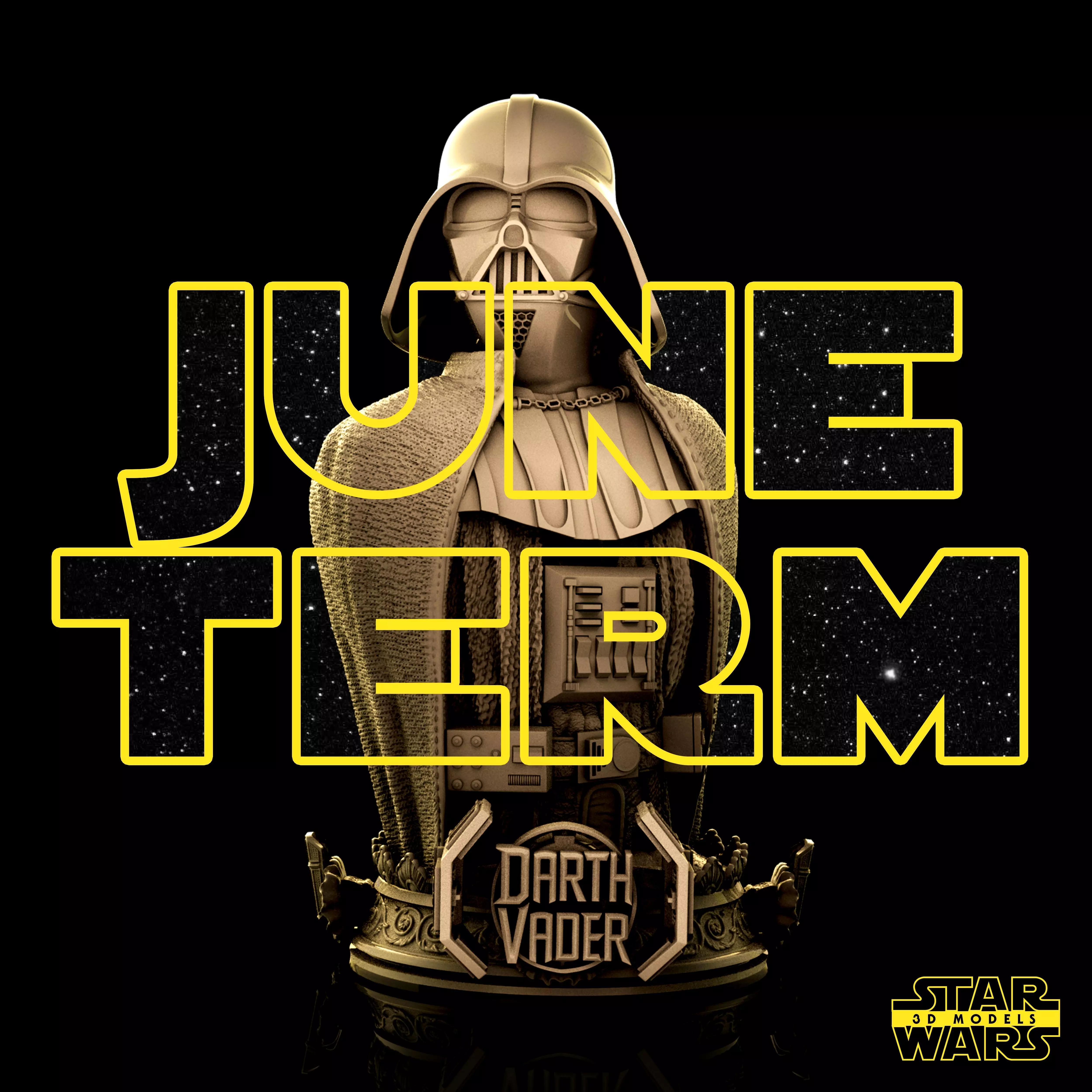 Darth Vader Bust - Tested and Ready for 3D printing Free 3D print model