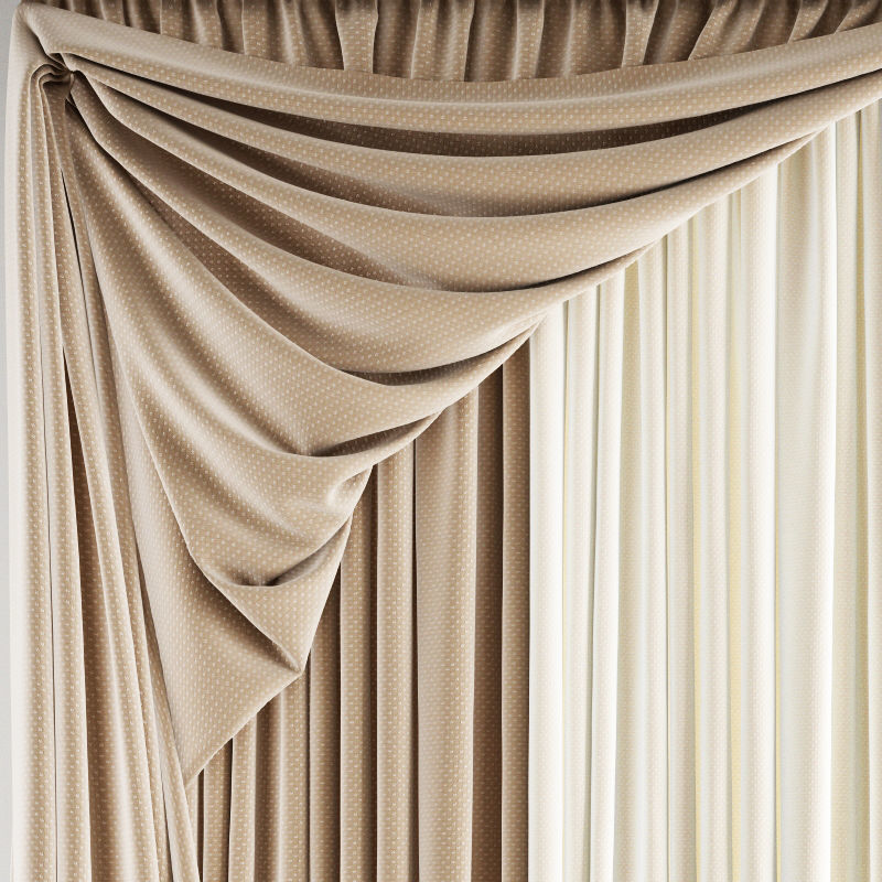Curtain 178 3D model_5