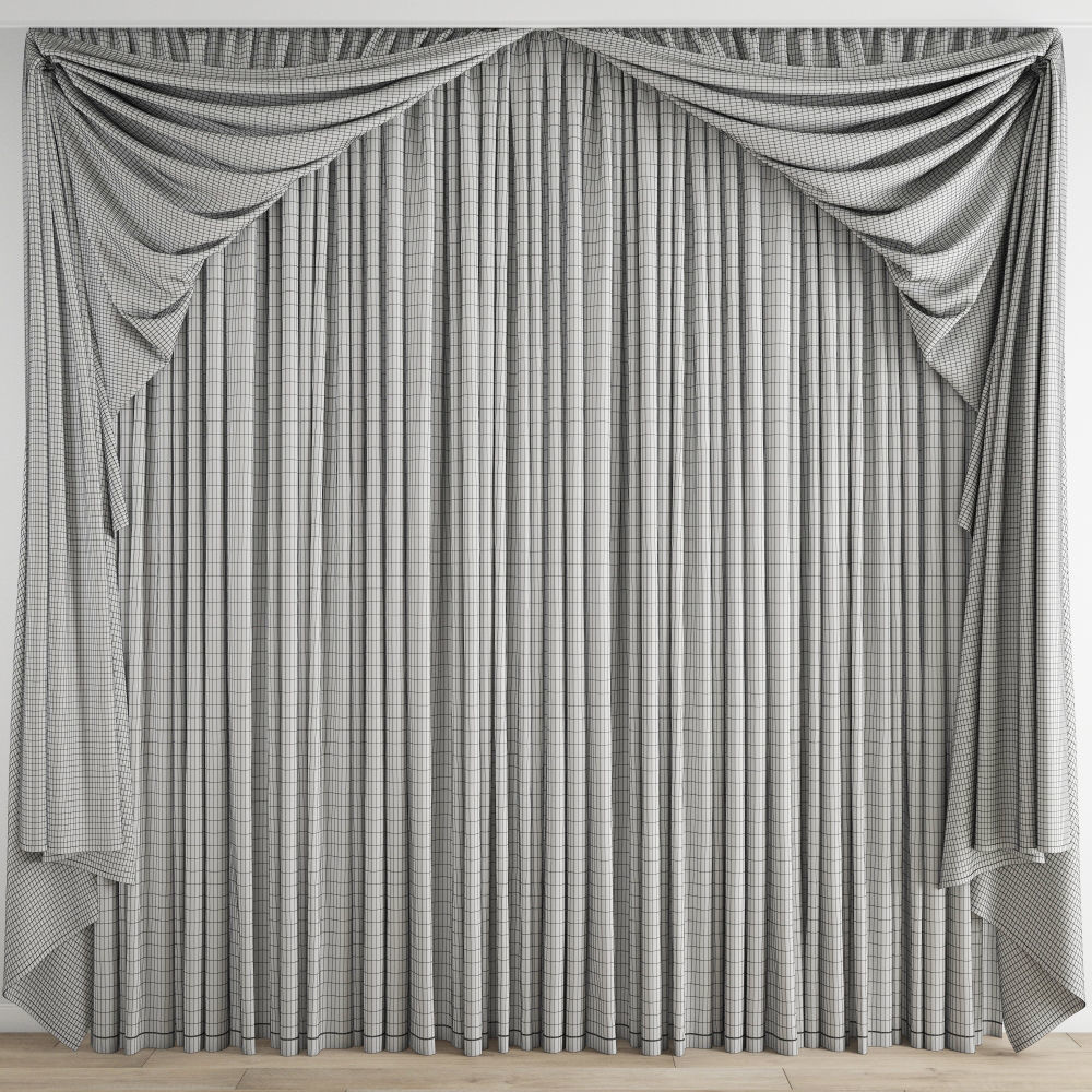 Curtain 178 3D model_3