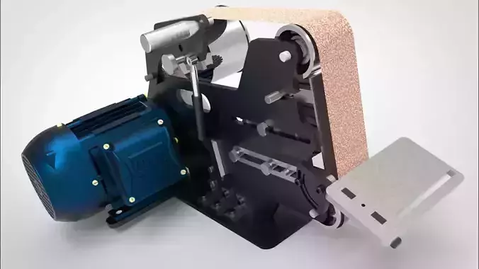 Belt Sander 3D model