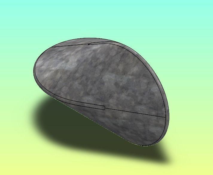 Klein Bottle-Oloid-Anti Oloid-Mobius Pack Free low-poly 3D model_6