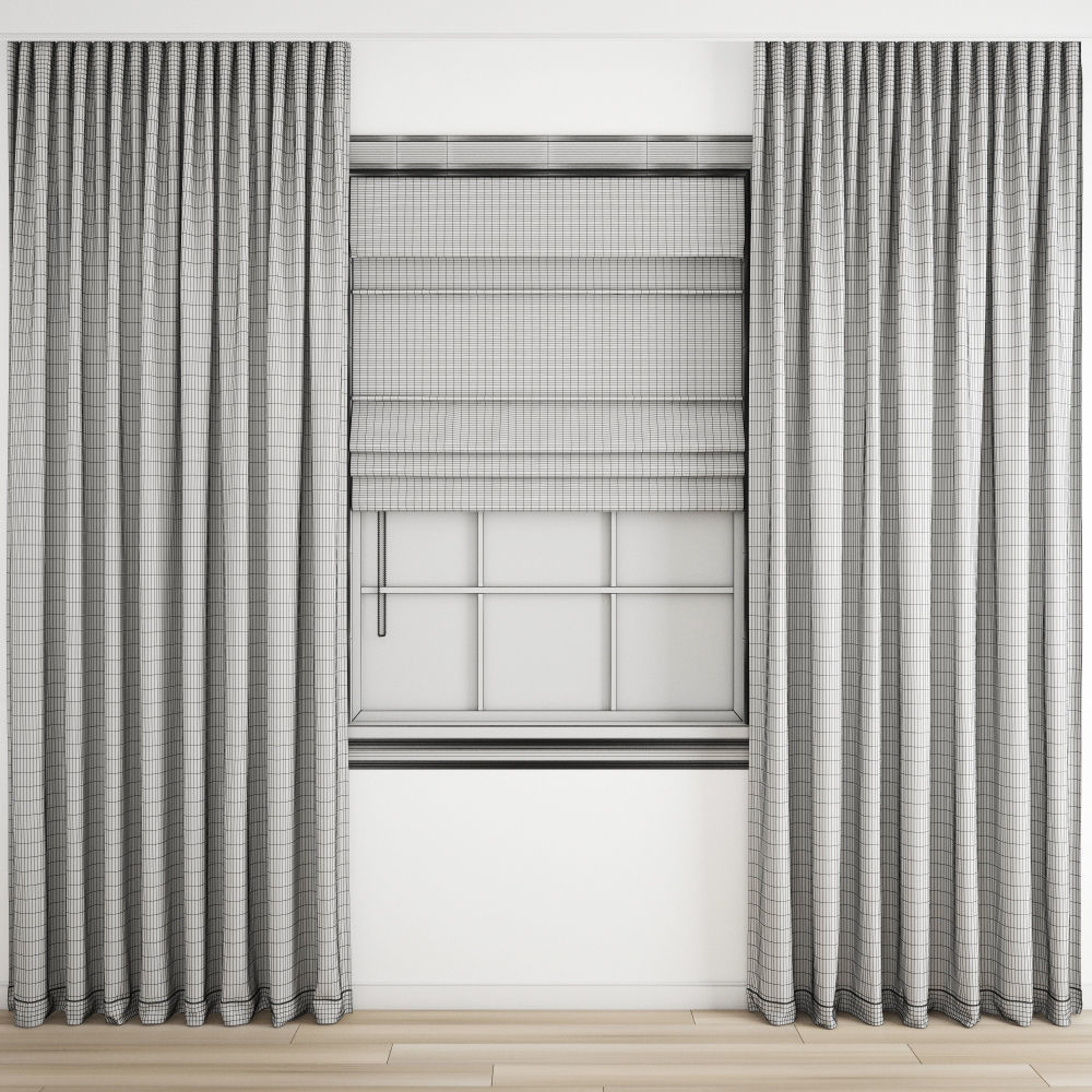 Curtain 181 3D model_3