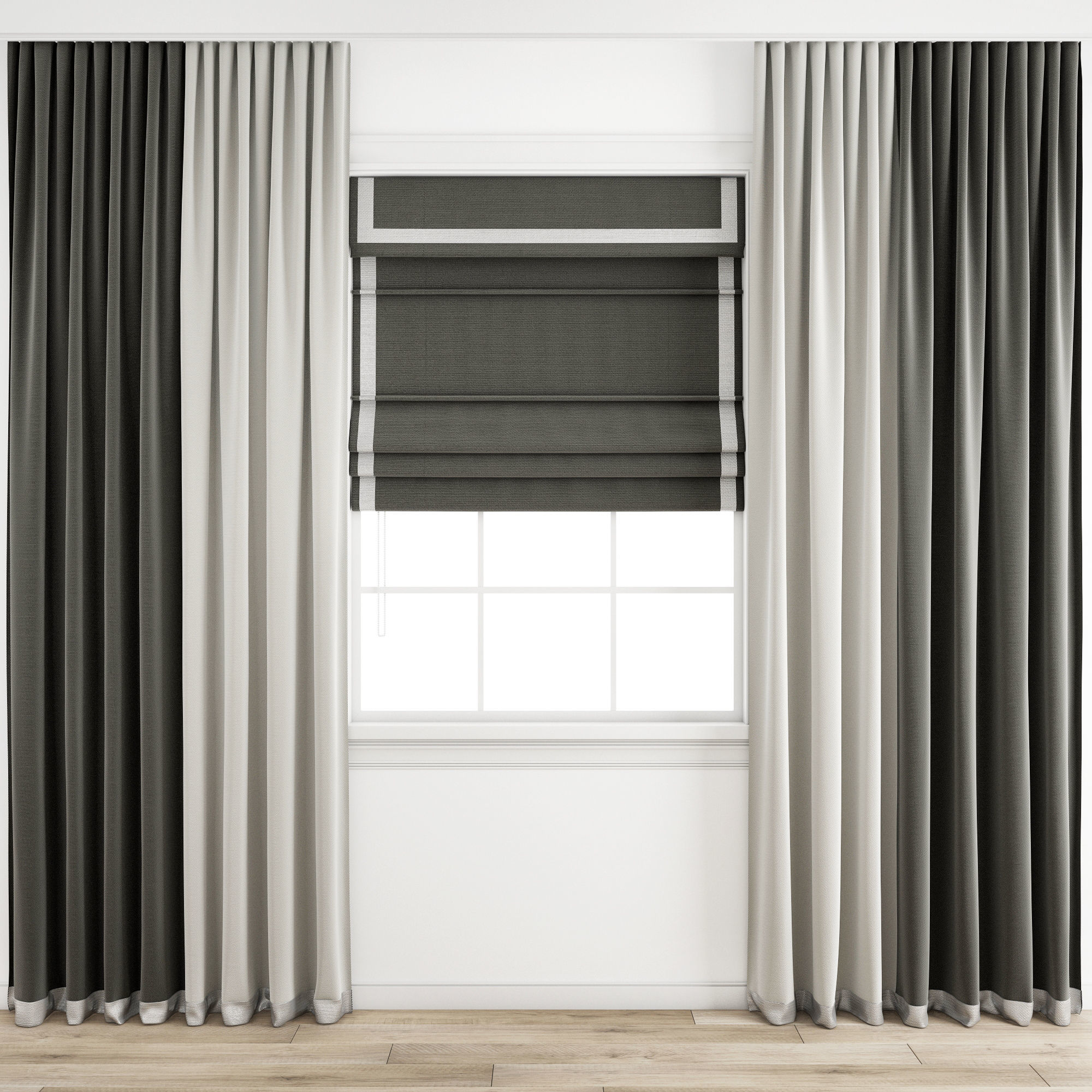Curtain 181 3D model_4
