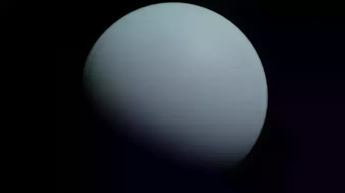 Uranus - made in Blender