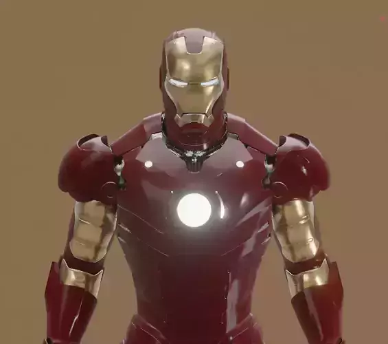 IronMan Suit MKIII 3D model