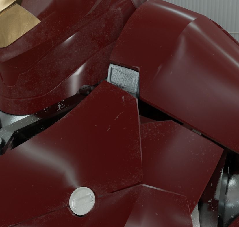 IronMan Suit MKIII 3D model_2