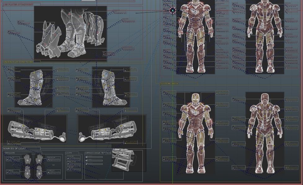 IronMan Suit MKIII 3D model_6