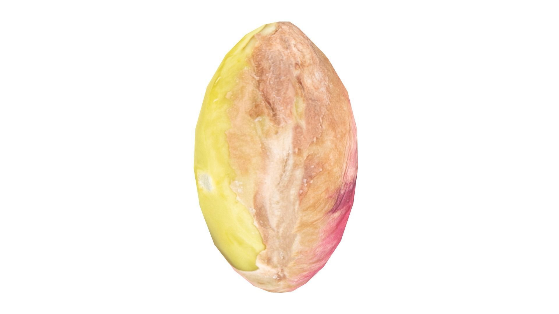 Pistachios nut Low-poly 3D model_3
