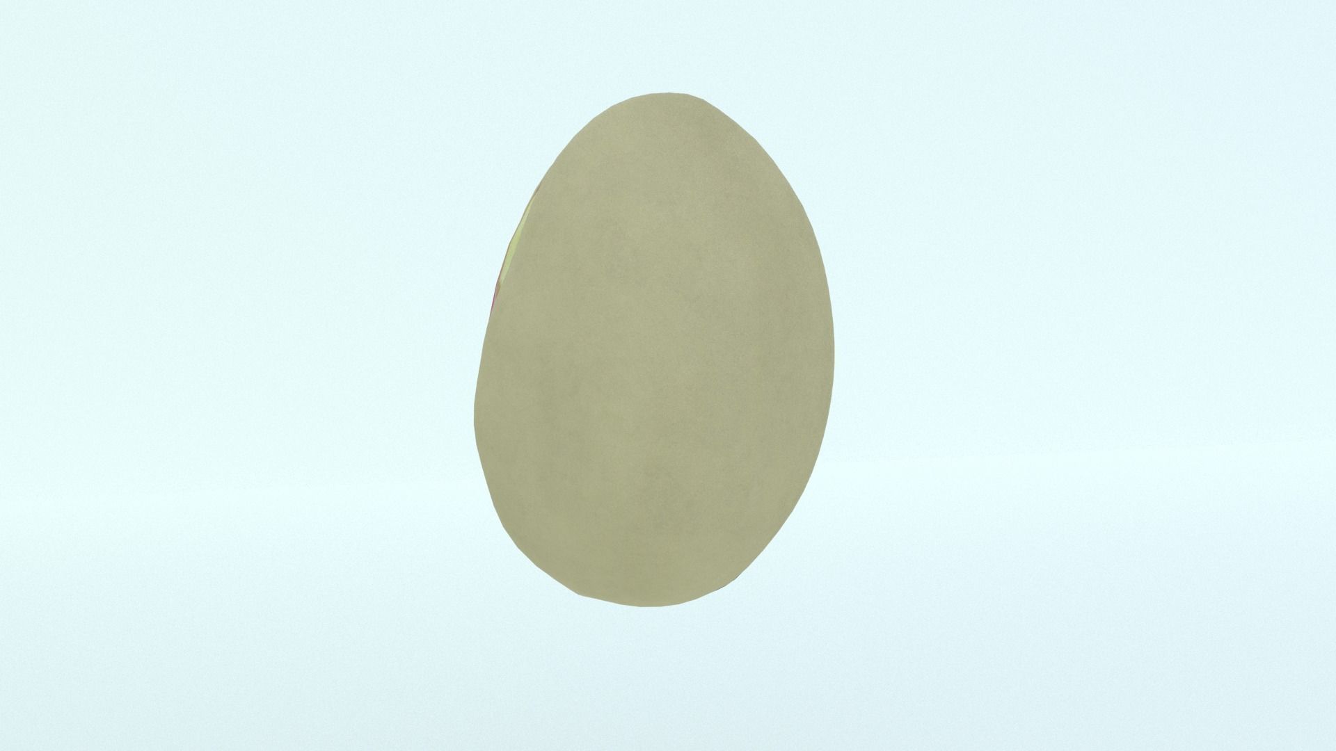 Pistachios nut Low-poly 3D model_7