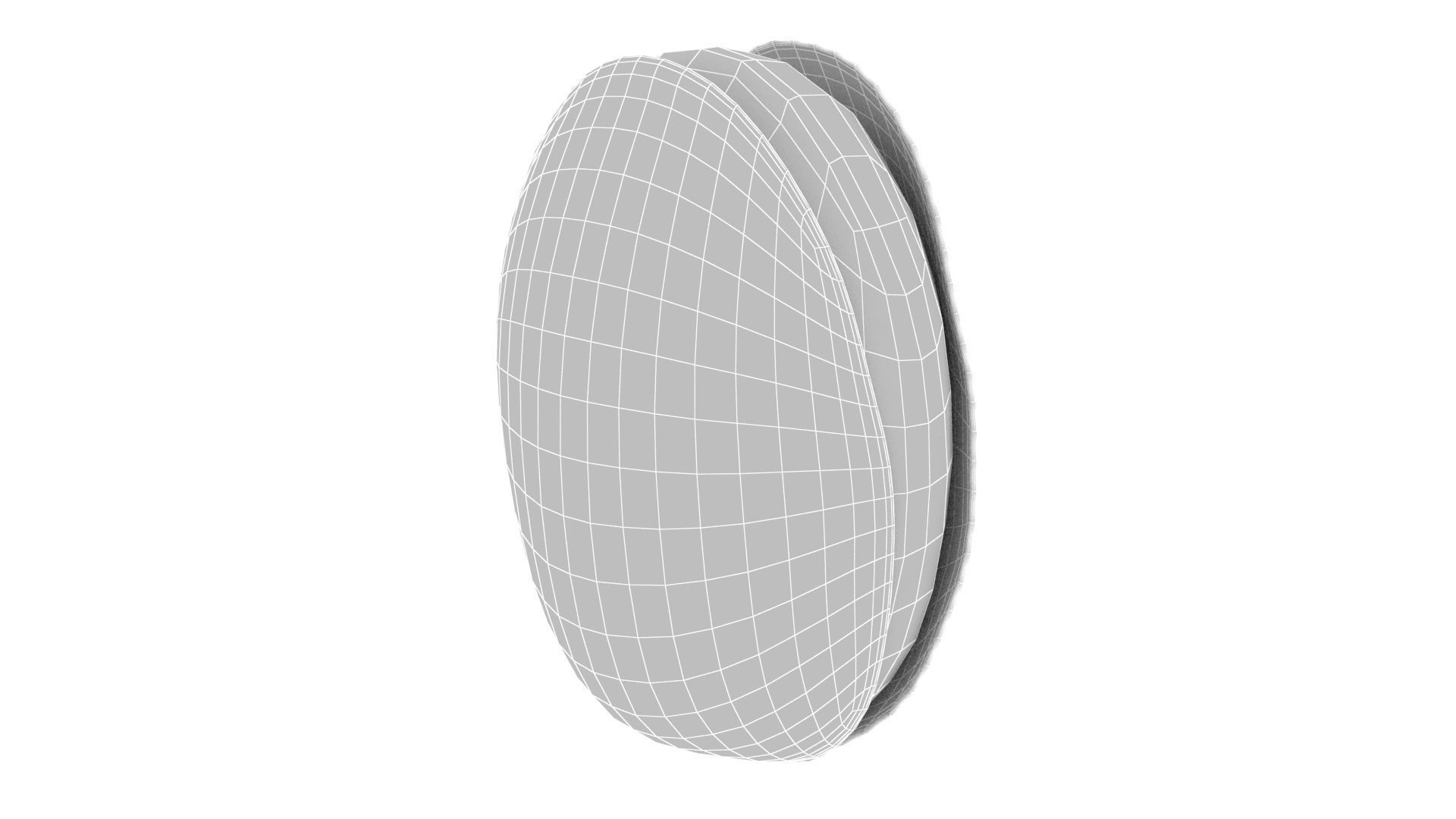 Pistachios nut Low-poly 3D model_11