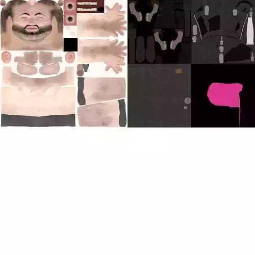 Character Model Men  3D