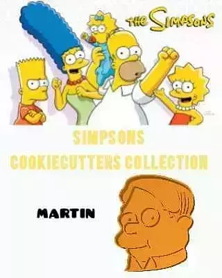 Wonderful Simpsons Character Prince Martin  Cookie Cutter 