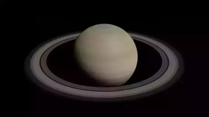 Saturn - made in Blender