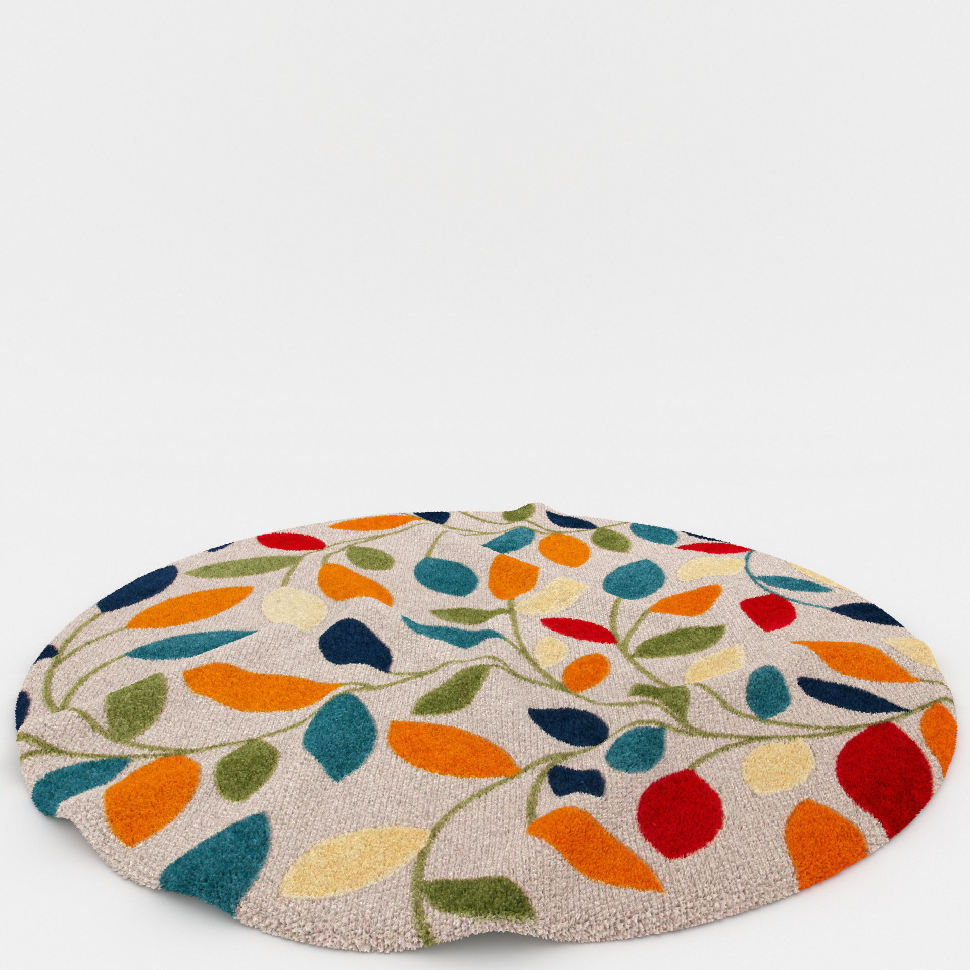 Rugs No 133 Low-poly 3D model_6