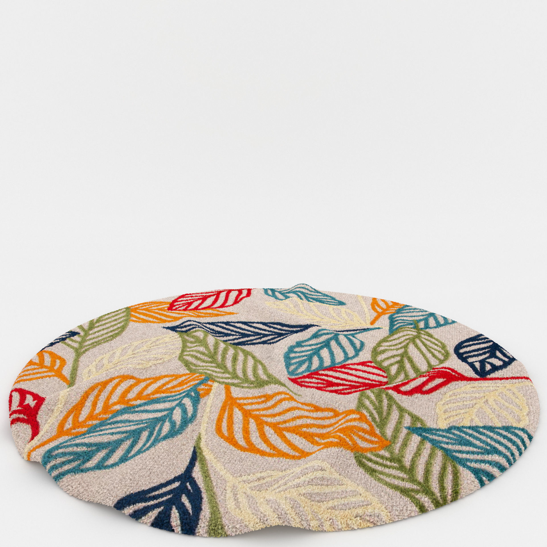 Rugs No 133 Low-poly 3D model_5