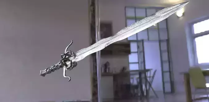 Snake sword 3D model