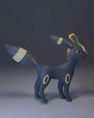 Pokemon - Umbreon 3D print model
