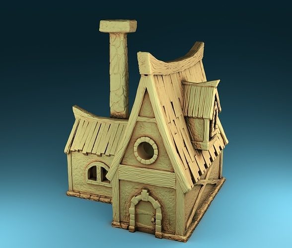 Farmers House 3D print model