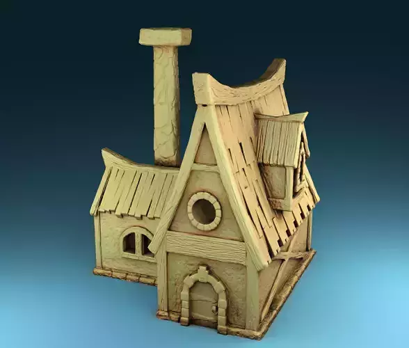 Farmers House 3D print model