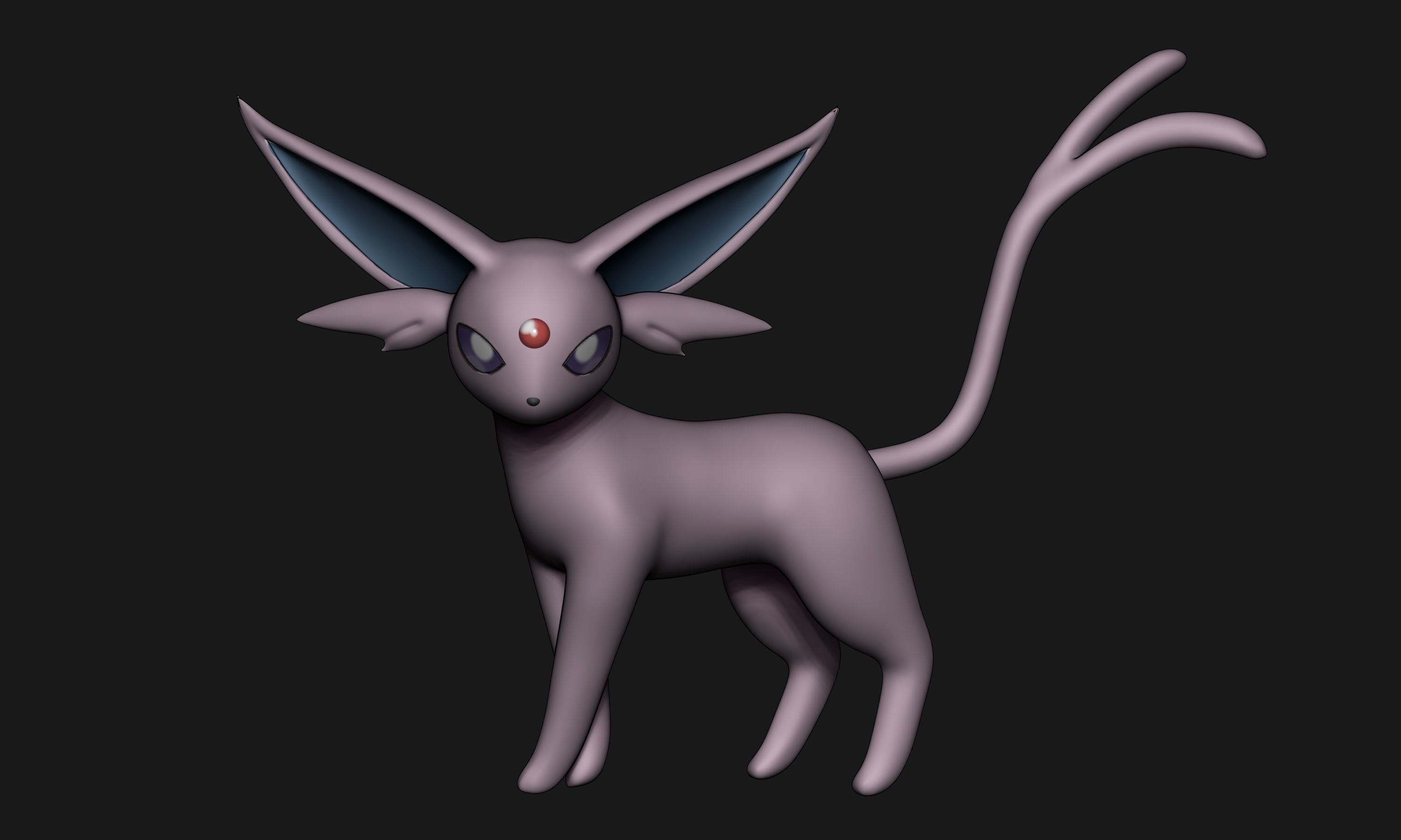 Pokemon - Espeon 3D print model_2