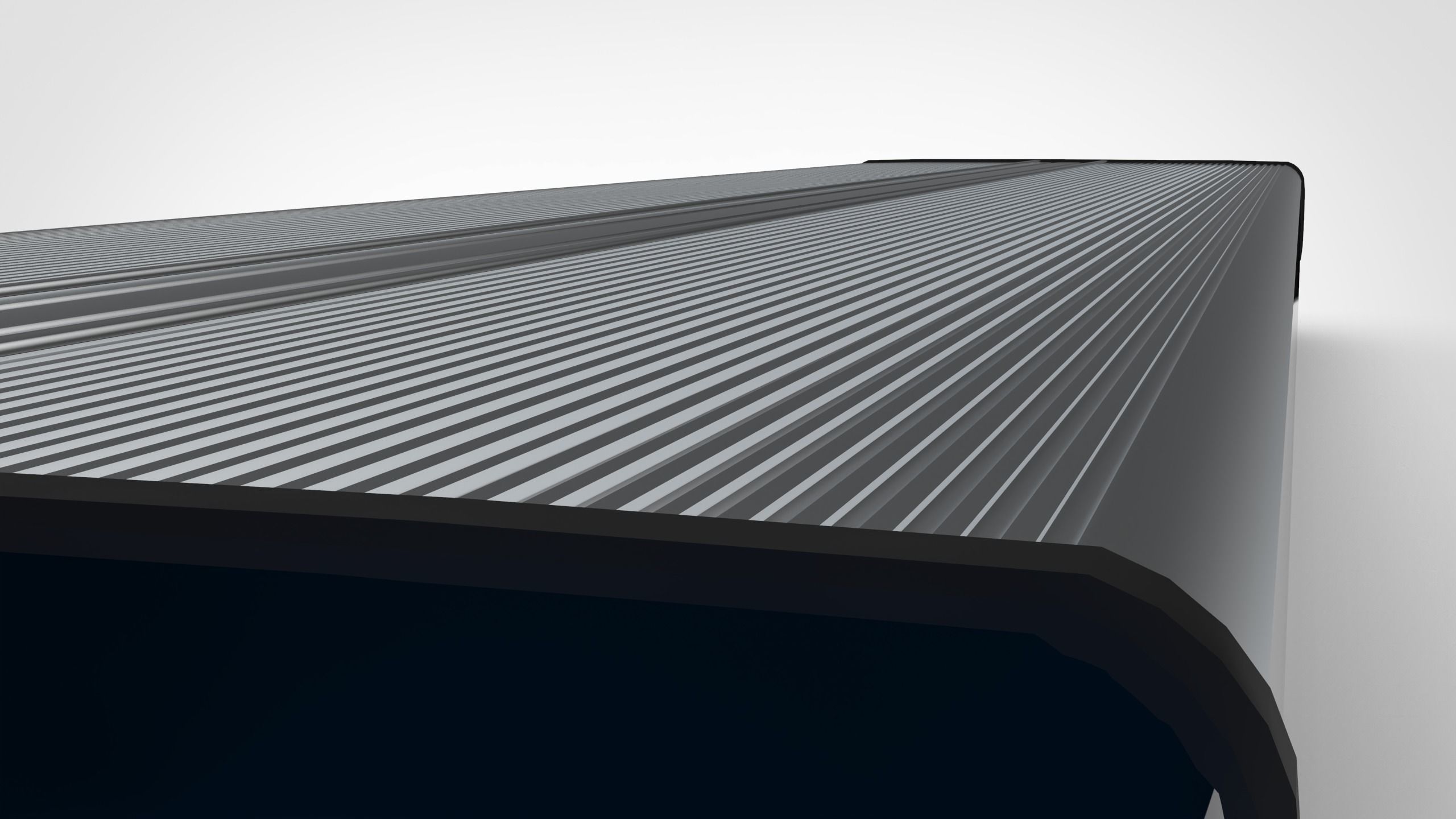 LED Emergency Lightbar - BLM Low-poly 3D model_3