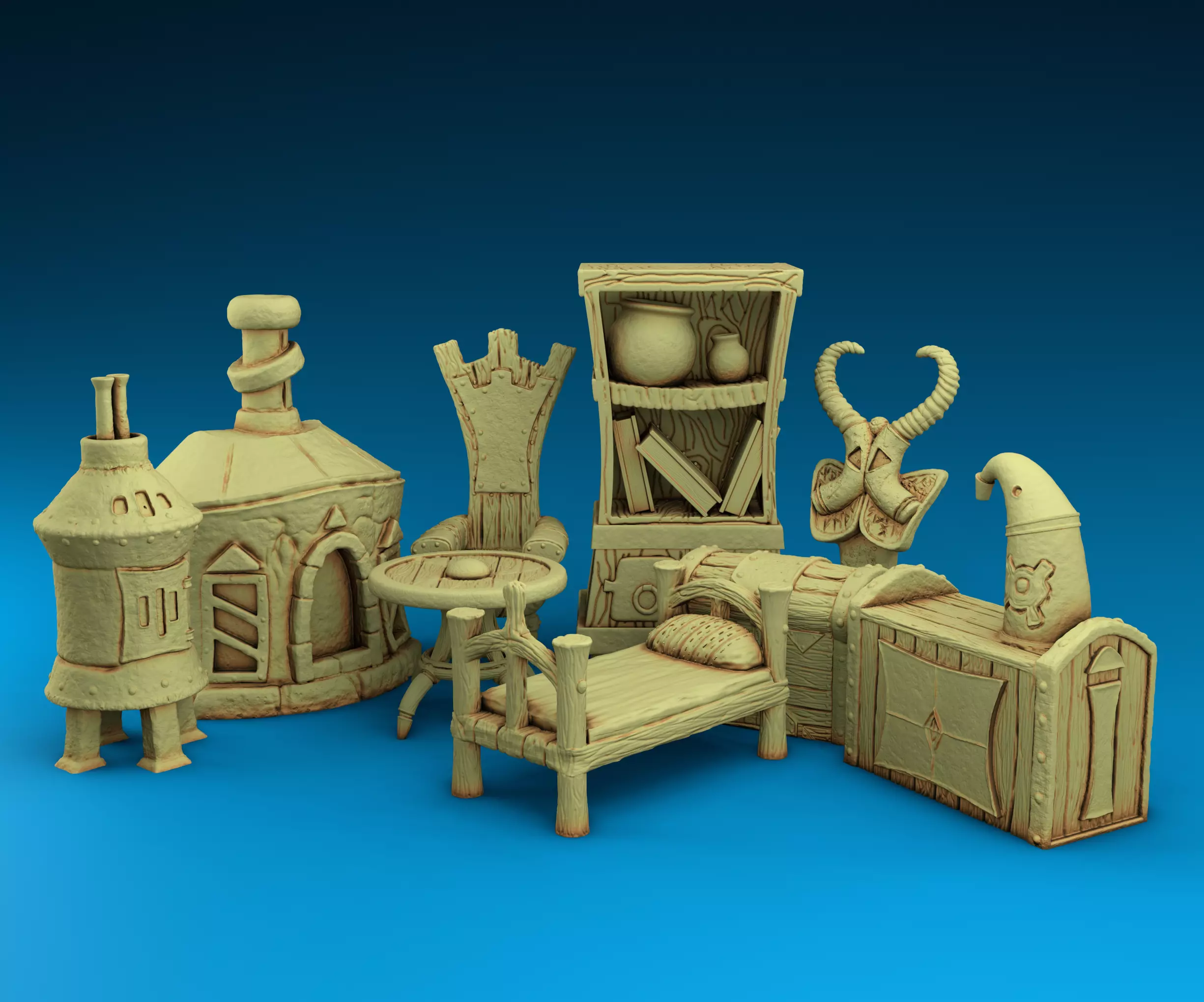 Interior Kit 3D print model_0