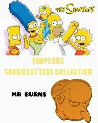Wonderful Simpsons Character Mr Burns Cookie Cutter 