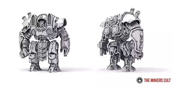 Dark Techno - Servobots 3D print model