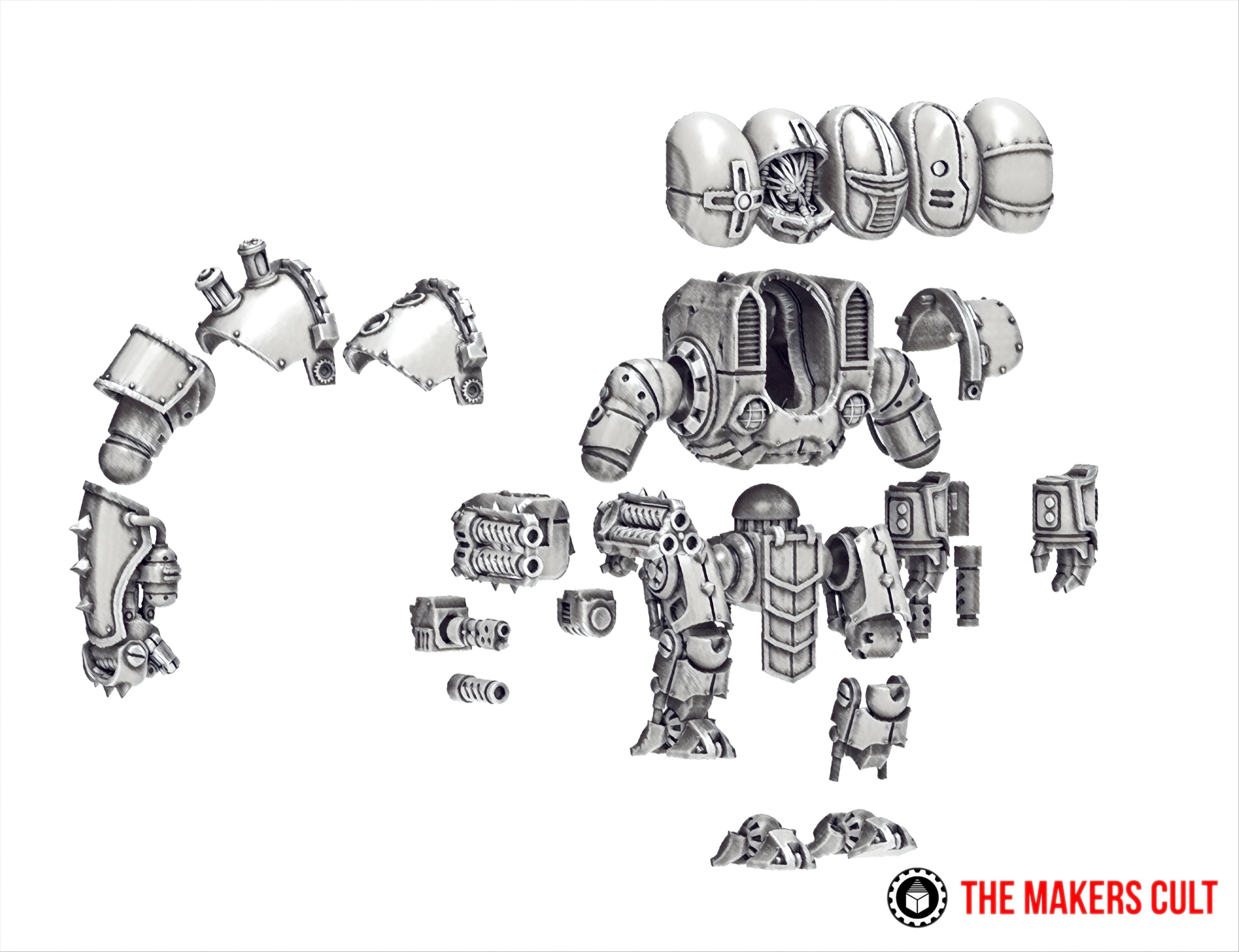 Dark Techno - Servobots 3D print model_6