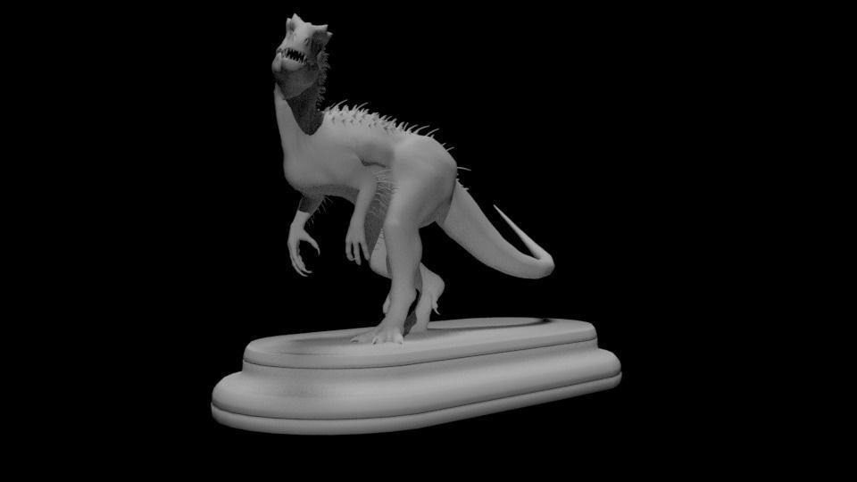 Indominus Rex 3D print model_7