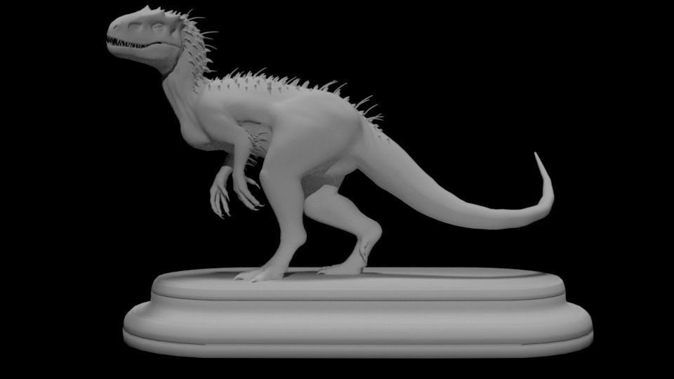Indominus Rex 3D print model_4