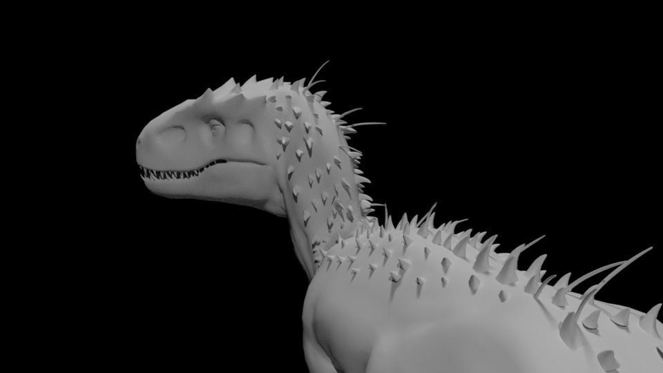 Indominus Rex 3D print model_8