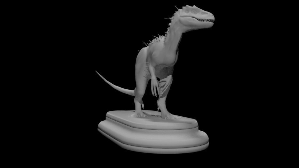 Indominus Rex 3D print model_6