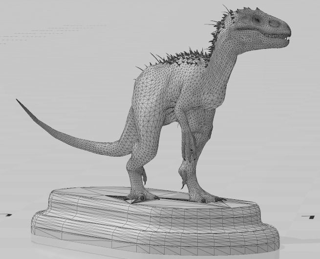 Indominus Rex 3D print model_3