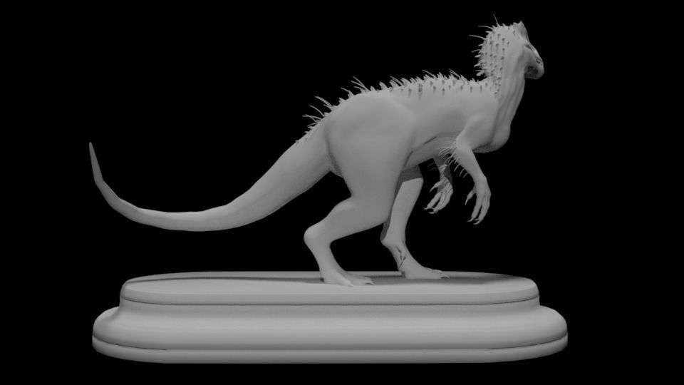 Indominus Rex 3D print model_5