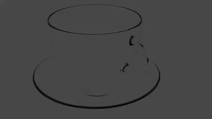 Coffee cup with Plate