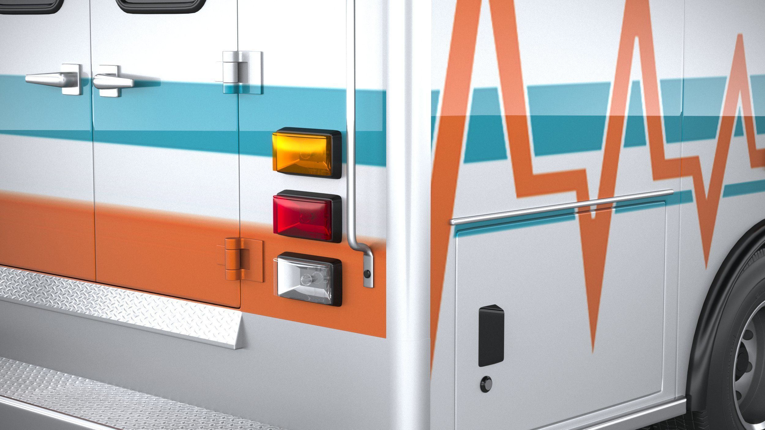Generic Ambulance Classic 3D model_18