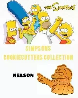 Wonderful Simpsons Character Nelson Muntz Cookie Cutter 