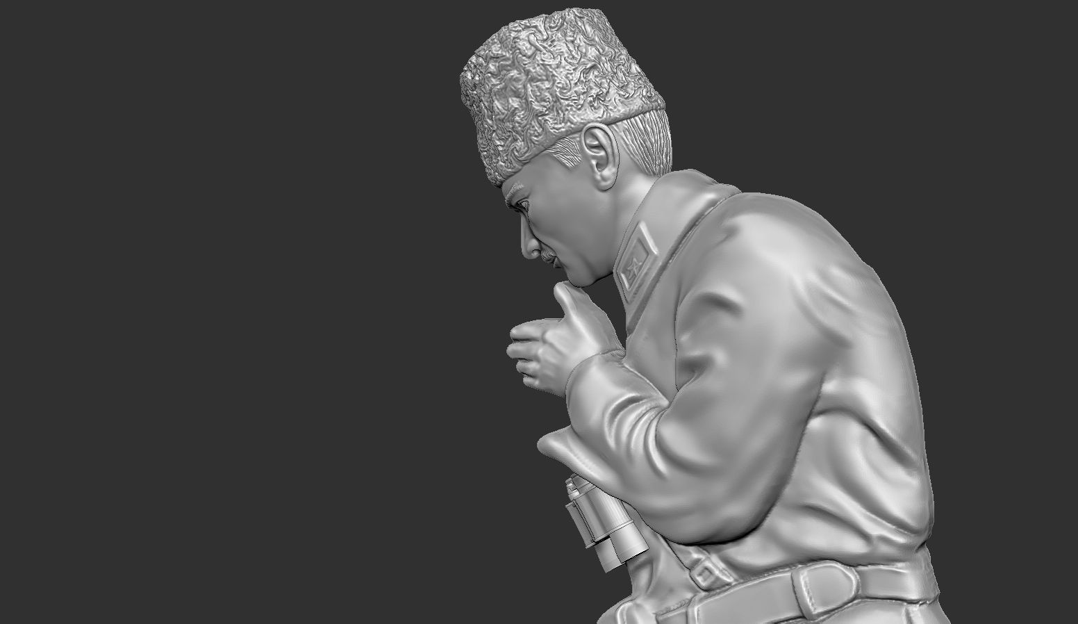 Gazi Mustafa Kemal Ataturk Kocatepe 3D print model_6