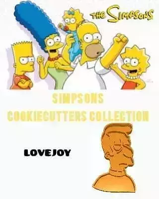 Wonderful Simpsons Character Timothy Lovejoy Cookie Cutter 