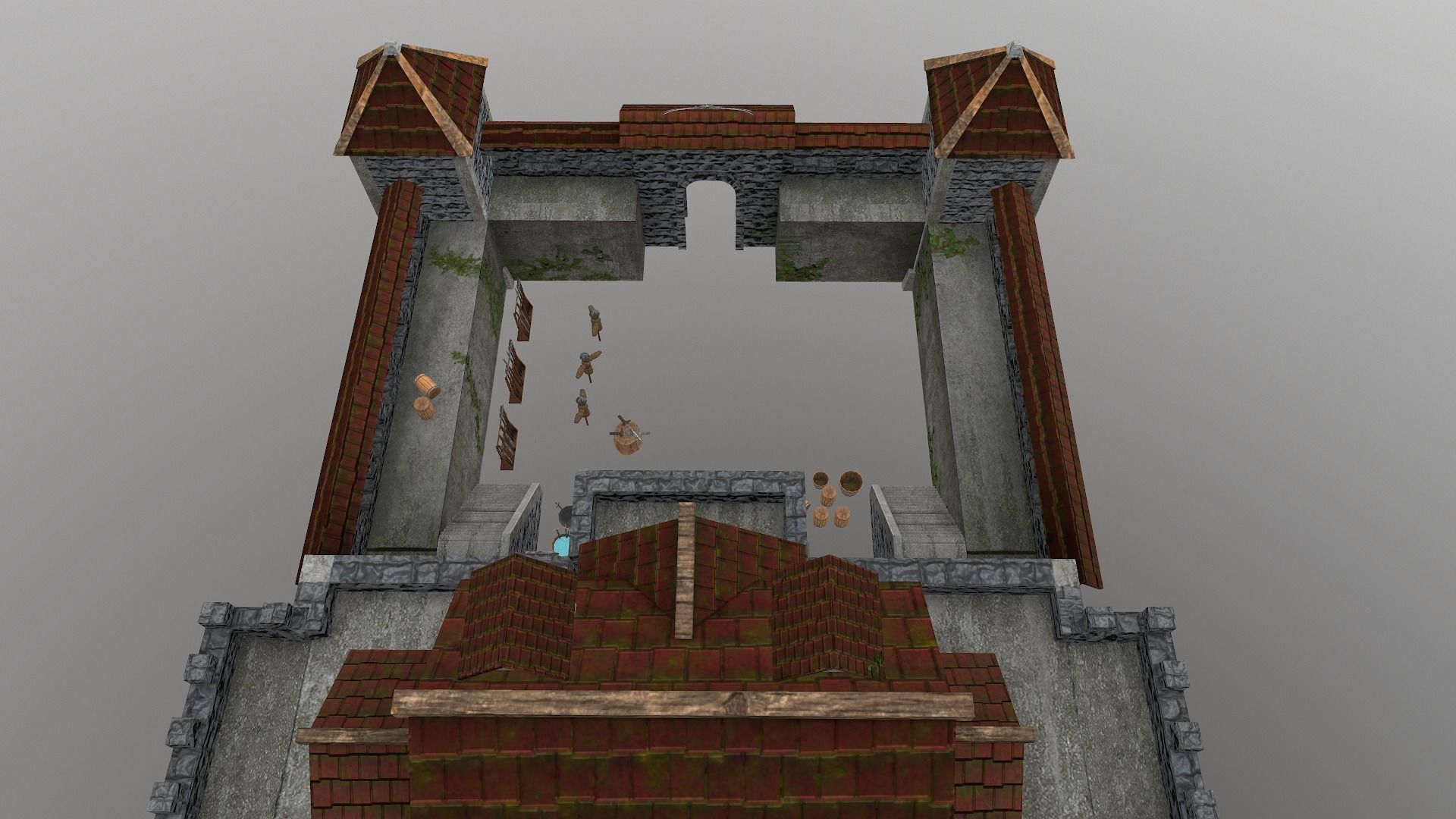  Warrior Barracks Level 15 3D model_18