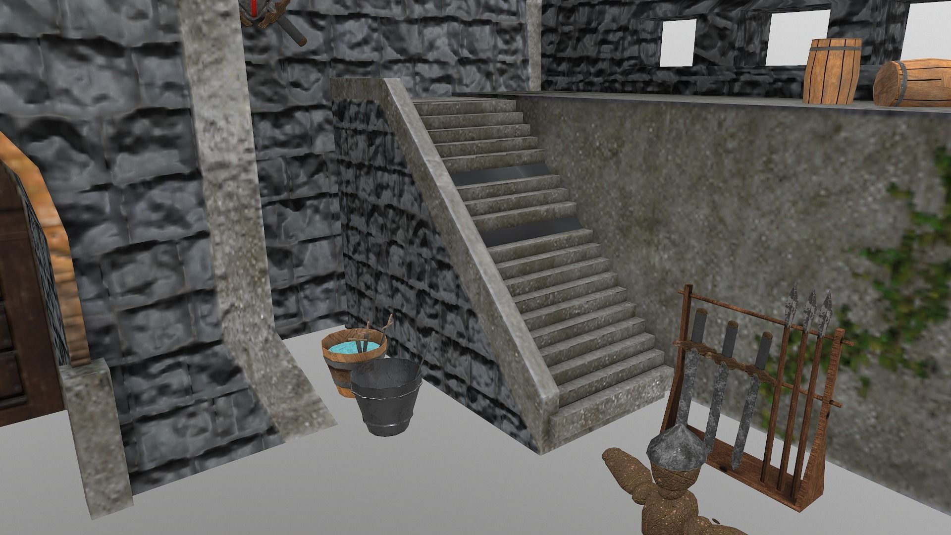  Warrior Barracks Level 15 3D model_14