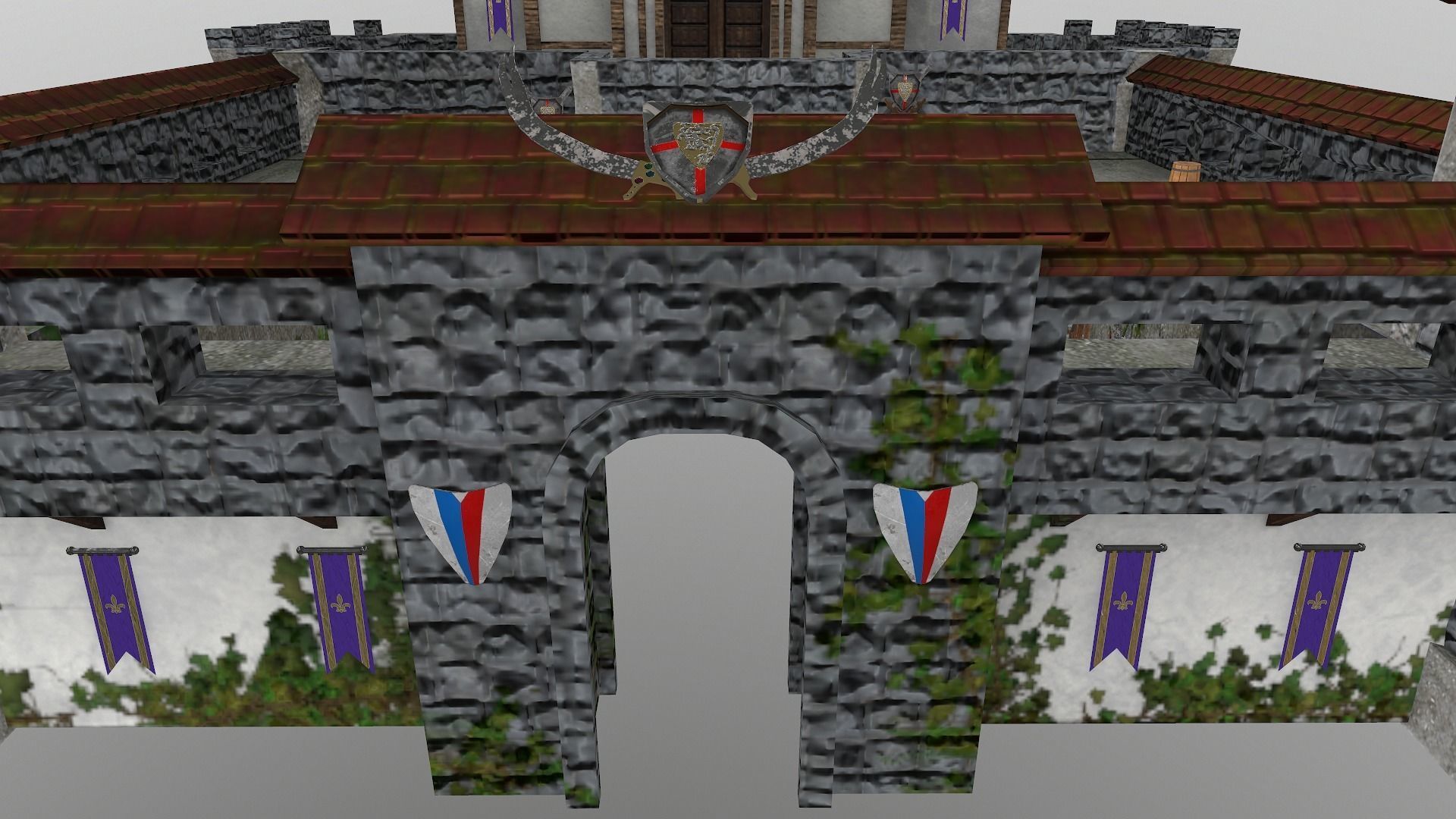  Warrior Barracks Level 15 3D model_15