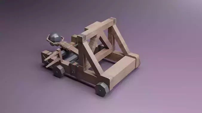 Catapult wooden