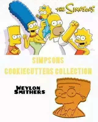 Wonderful Simpsons Character Weylon Smithers Cookie Cutter 