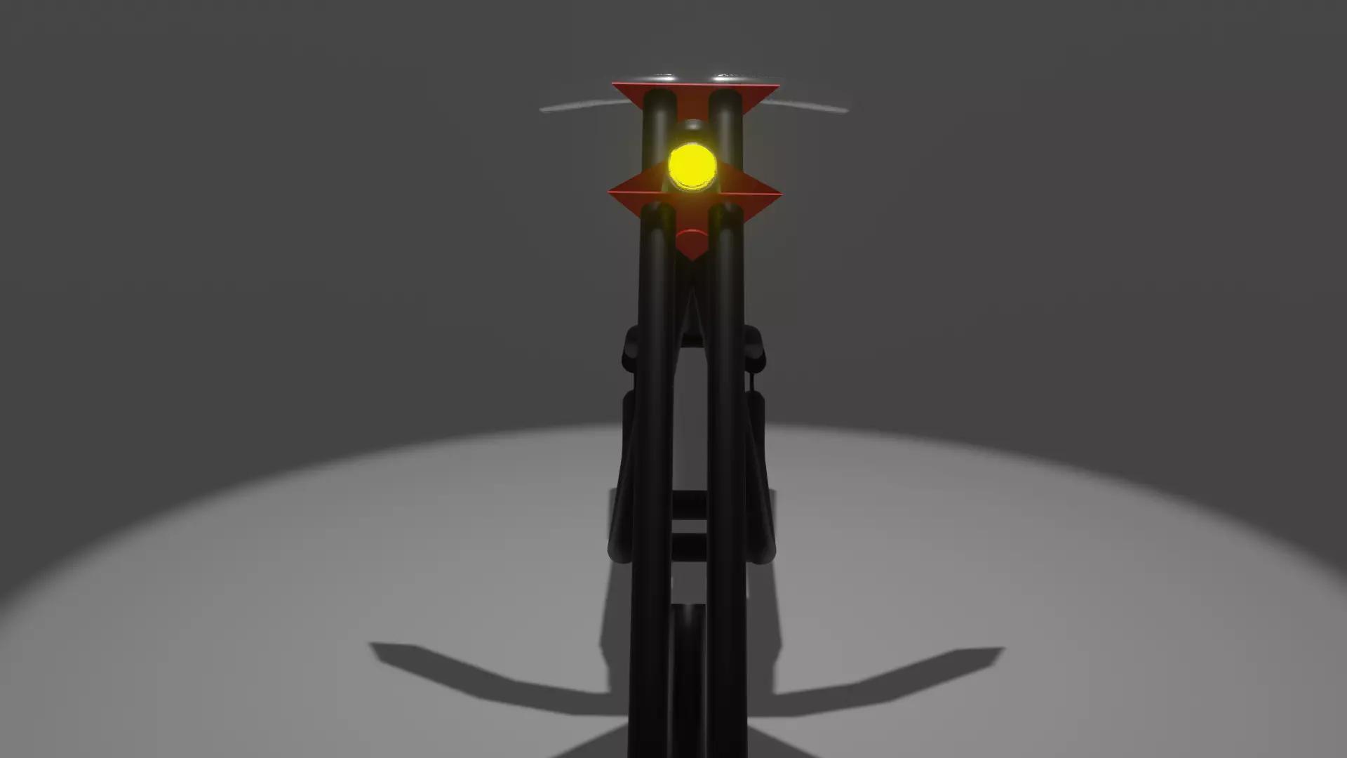 Unfinished chopper Free 3D model