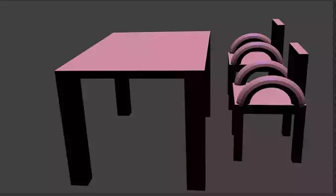 Table and chair furniture