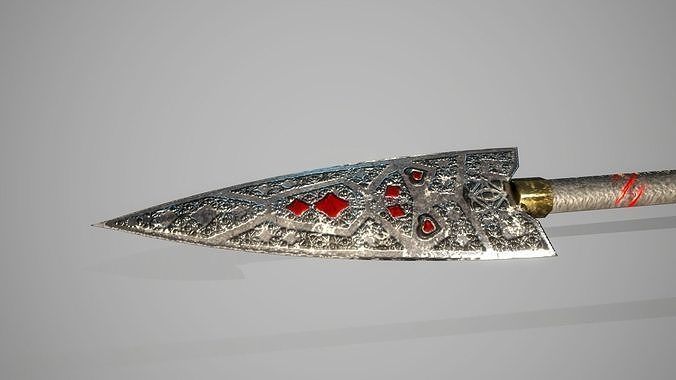 Whip Weapon Free low-poly 3D model