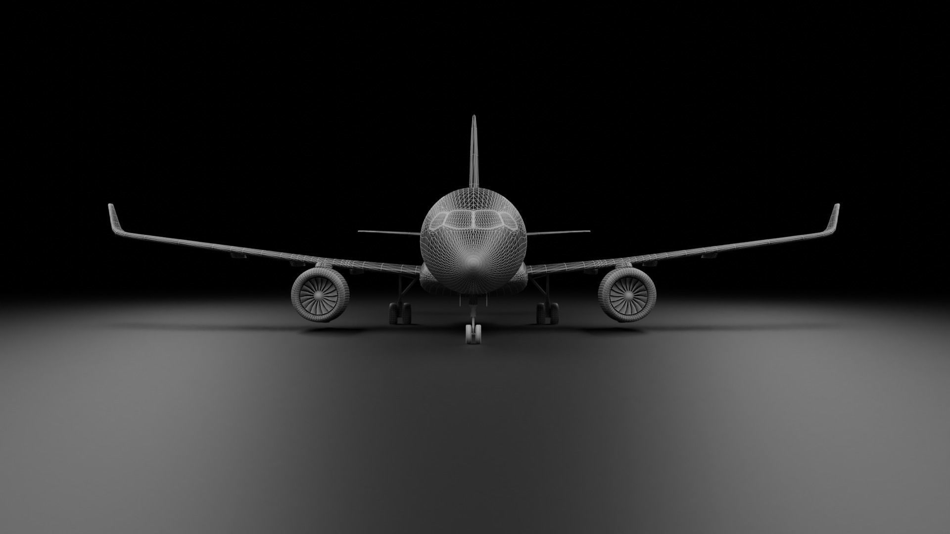 Airbus A220 Family Pack 3D model_13
