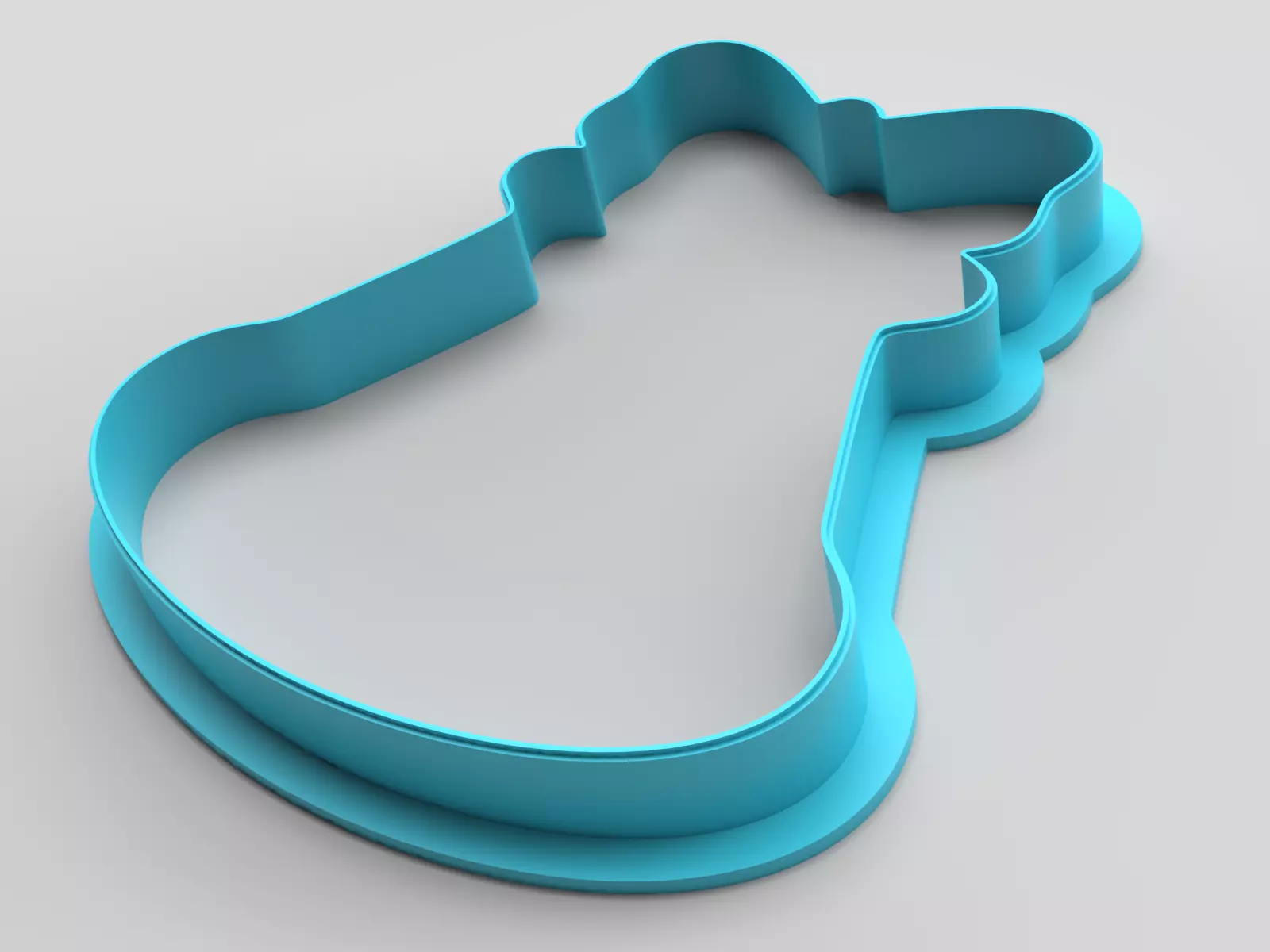 Cookie cutter - Bluebell 3D print model